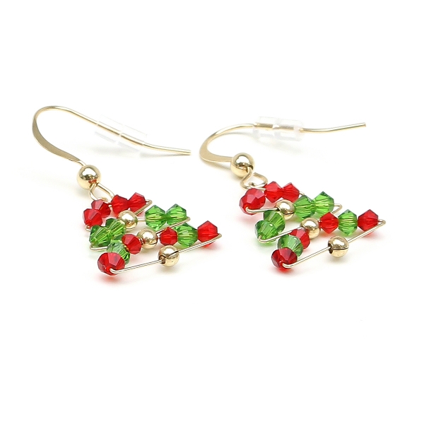 Dangle earrings by Ichiban - Christmas Tree