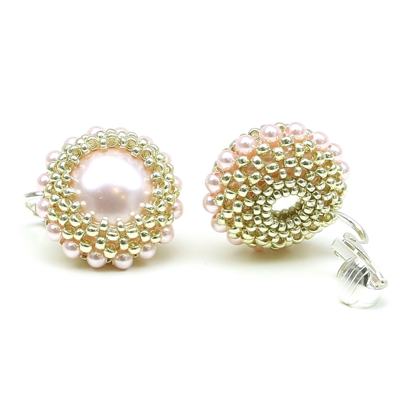 Clips earrings by Ichiban - Rosaline Silver Moon