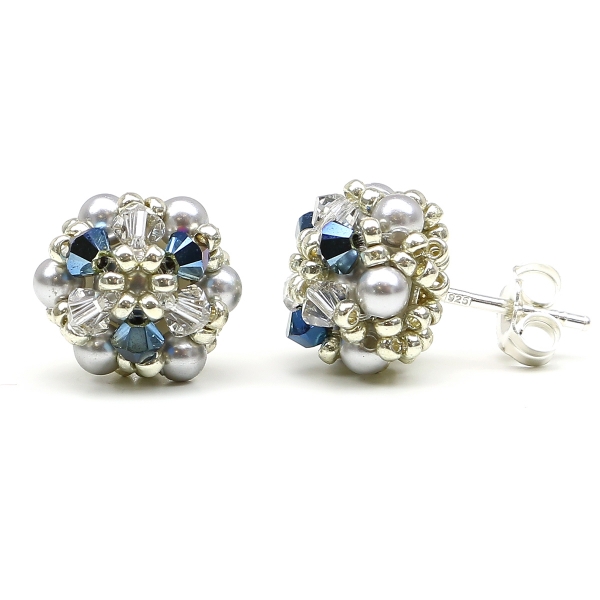 Stud earrings by Ichiban - Luxury Ultramarine AG925