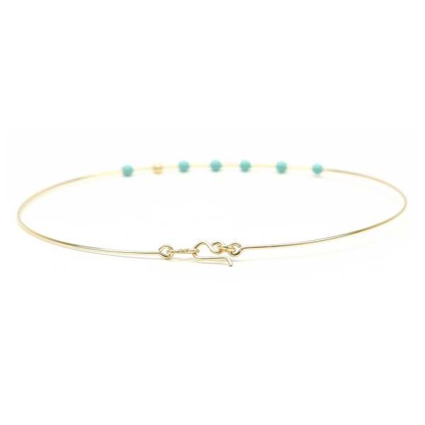 Simple Style Pearls - Jade - fixed bracelet