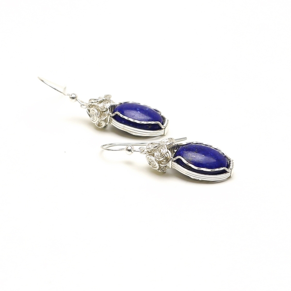 Dangle earrings by Ichiban - Lapis Lazuli