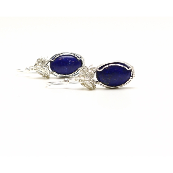 Dangle earrings by Ichiban - Lapis Lazuli