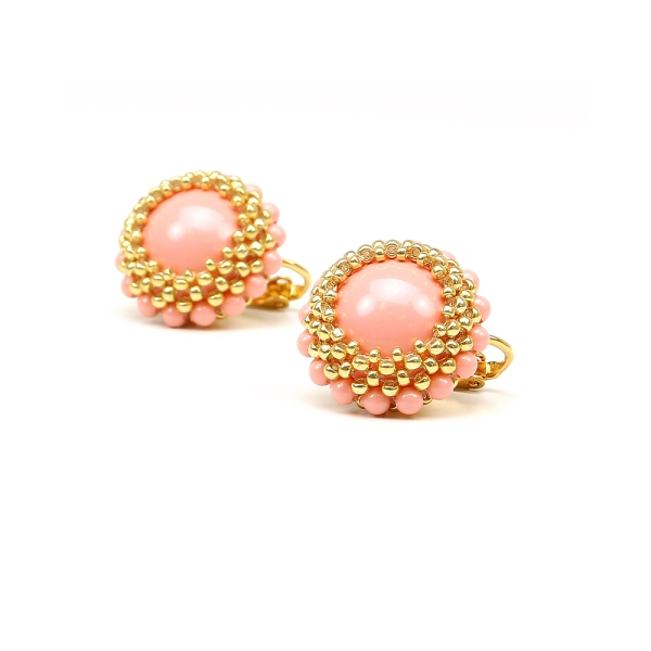 Clips earrings by Ichiban - Pink Moon