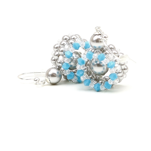 Dangle earrings by Ichiban - Luxury Turquoise