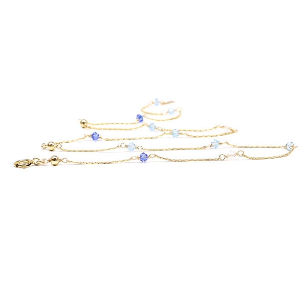 Necklace by Ichiban - Fineline Blue