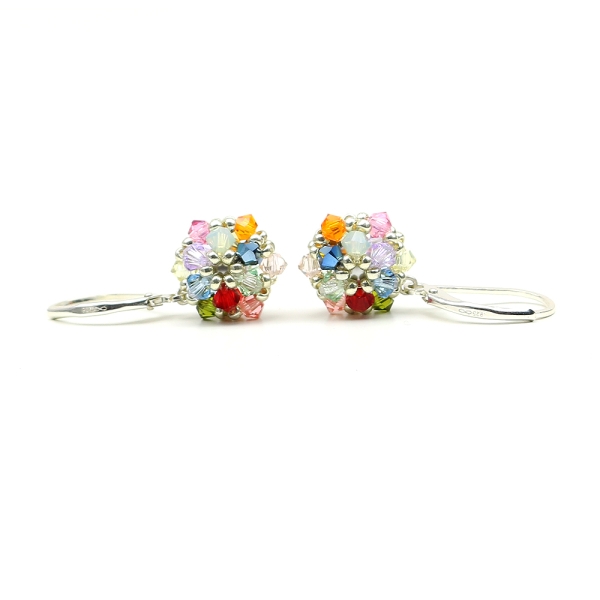 Leverback earrings by Ichiban - Daisies Summer Mood 925 Silver