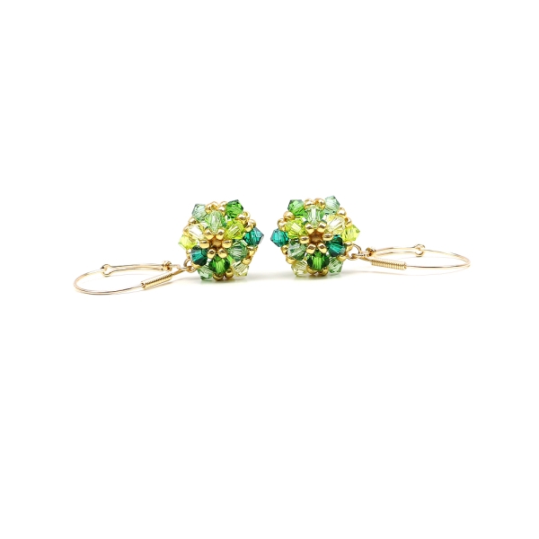 Leverback earrings by Ichiban - Daisies Herba Fresca