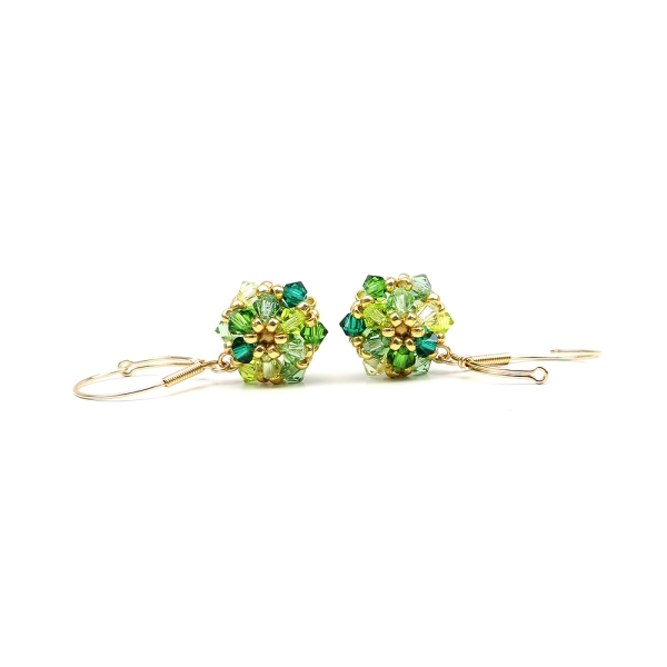 Leverback earrings by Ichiban - Daisies Herba Fresca