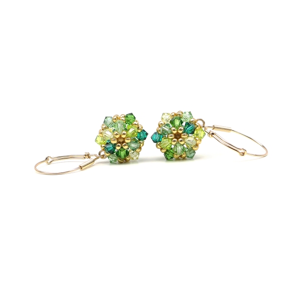 Leverback earrings by Ichiban - Daisies Herba Fresca