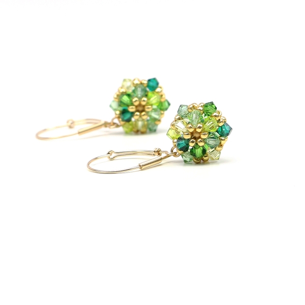 Leverback earrings by Ichiban - Daisies Herba Fresca