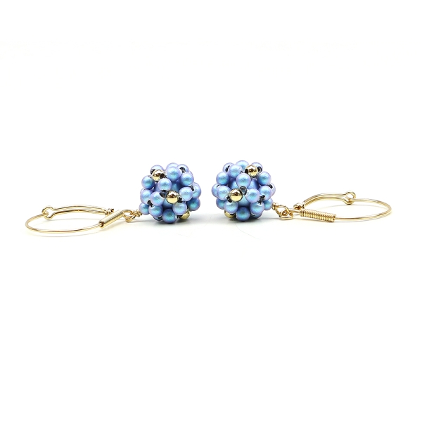 Leverback earrings by Ichiban - Blue Sky Berry