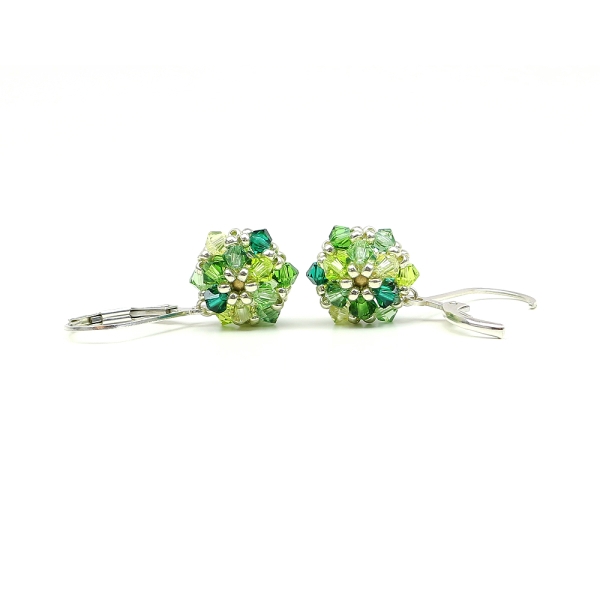 Leverback earrings by Ichiban - Daisies Herba Fresca 925 Silver