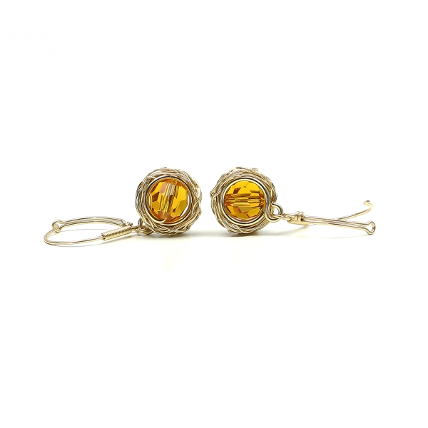 Leverback earrings by Ichiban - Sweet Topaz