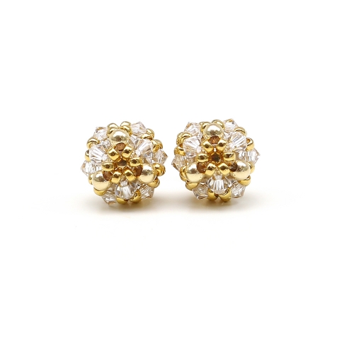 Stud earrings by Ichiban - Minidaisies Golden