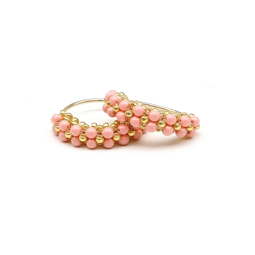 Cercei Ichiban - Primetime Pearls Pink Coral