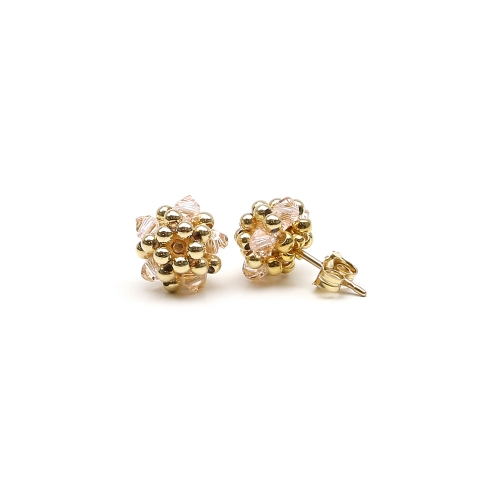 Stud earrings by Ichiban - Charm Silk