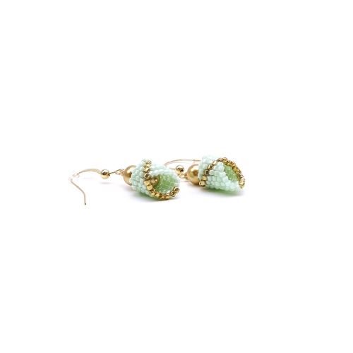 Dangle earrings by Ichiban - Jade