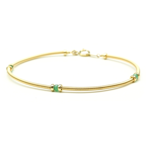 Gemstone bracelet by Ichiban - Vogue Emerald