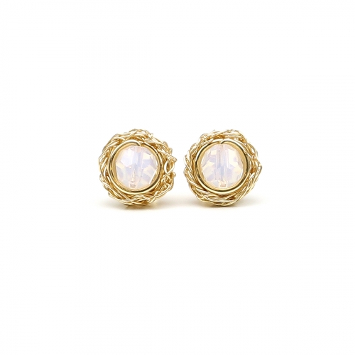 Stud earrings by Ichiban - Sweet Opaline