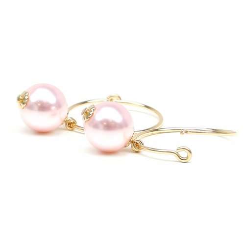 Earrings by Ichiban - Rosaline circle pearl
