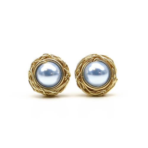 Stud earrings by Ichiban - Sweet Blue Sky
