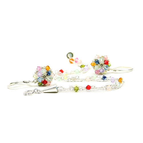 Set bracelet and leverback earrings by Ichiban - Summer Mood 925