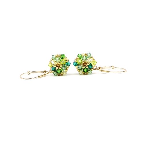 Leverback earrings by Ichiban - Daisies Herba Fresca