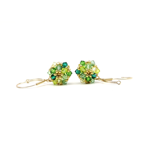 Leverback earrings by Ichiban - Daisies Herba Fresca